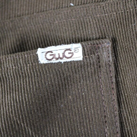 Corduroy Shorts (VTG) - 1970s Classics by GWG - Men's Size 40 - Picture 4 of 7